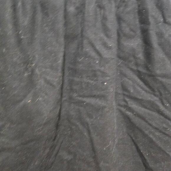 J.Crew Factory Black Linen Blend Scallop Hem Skirt Size 2 - Picture 8 of 8